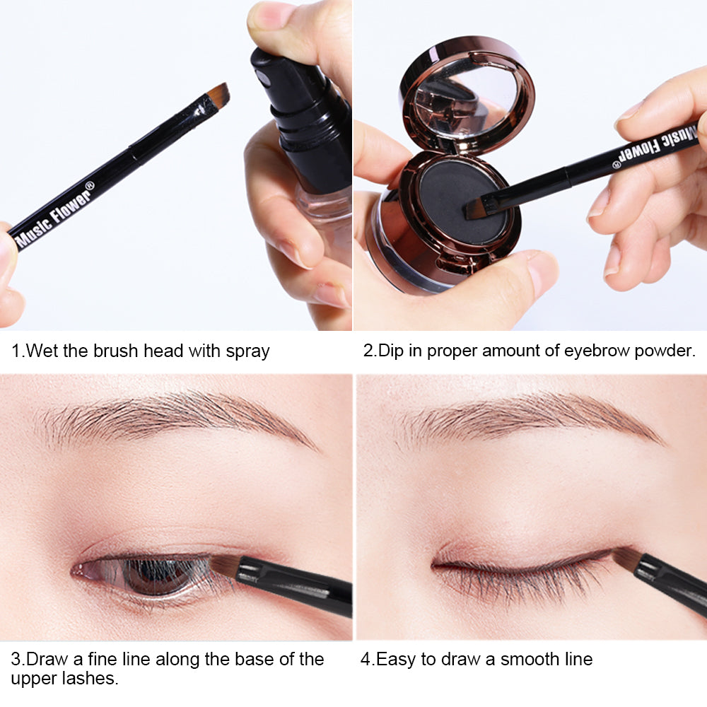 Eyebrow & Eyeliner Cream Powder Set