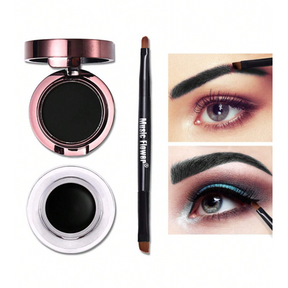 Eyebrow Powder and Gel Eyeliner Duo