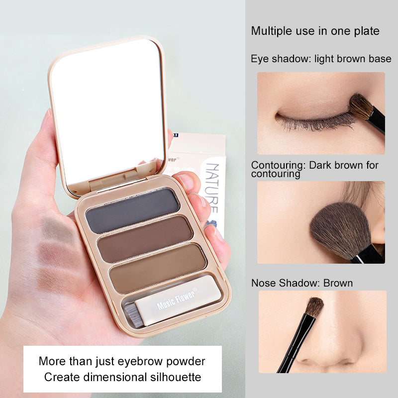 3-Shade Eyebrow Powder Kit