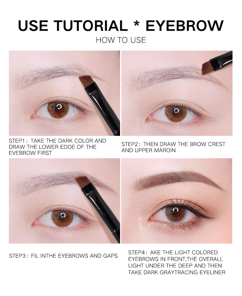 2-in-1 Waterproof Eyebrow and Eyeliner Cream