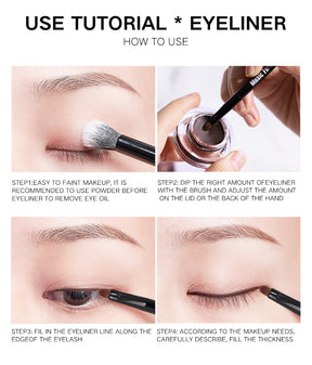 2-in-1 Waterproof Eyebrow and Eyeliner Cream