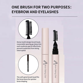 3-in-1 Eyebrow Kit: Brow Glue, Eyeliner Gel, Pencil