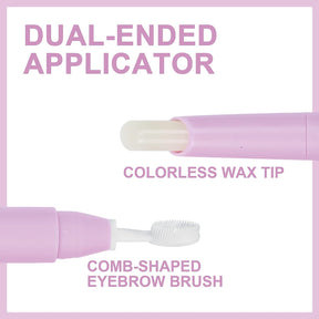 Dual-Ended Long-Lasting Brow Wax Pencil with Brush