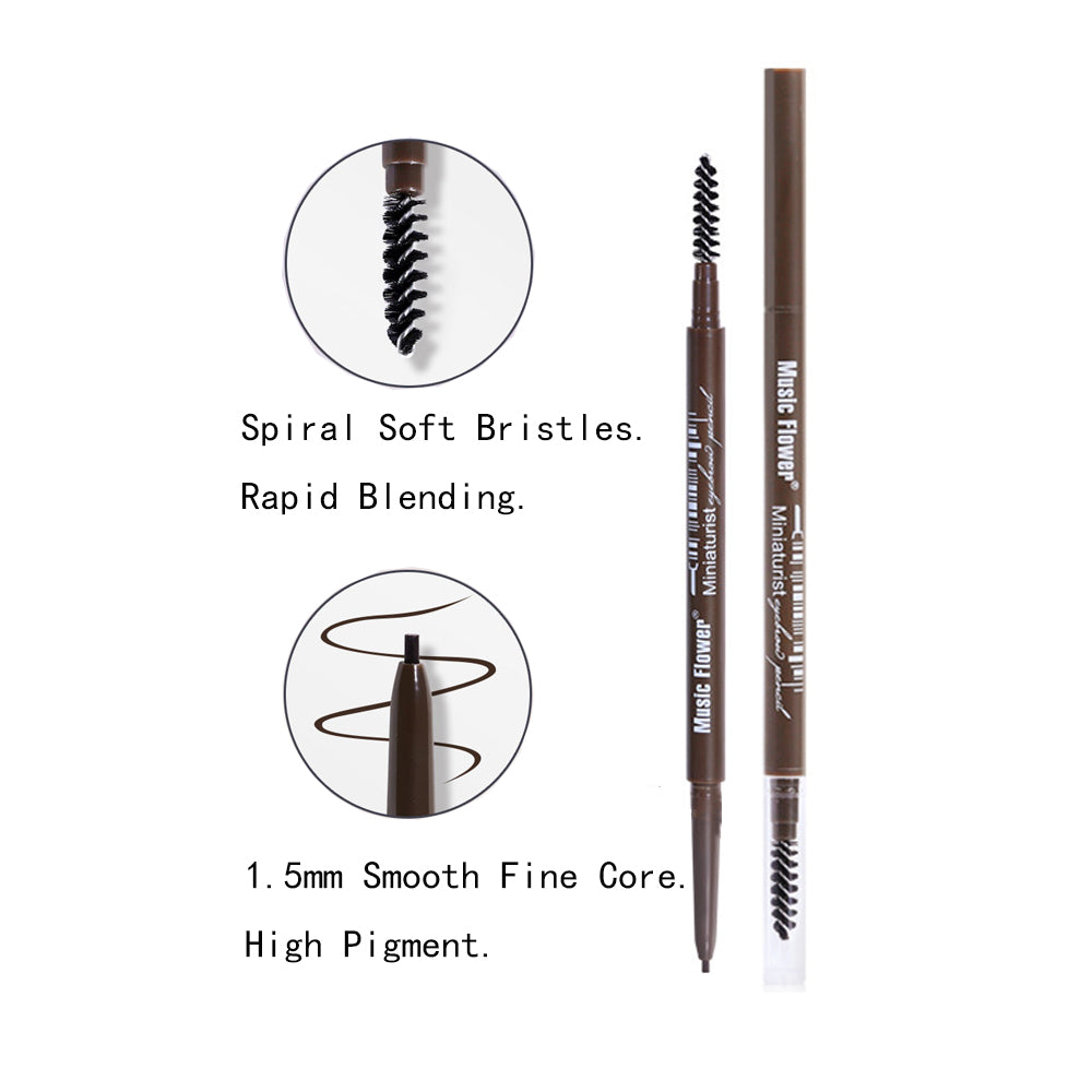 3-in-1 Eyebrow Kit: Brow Glue, Eyeliner Gel, Pencil