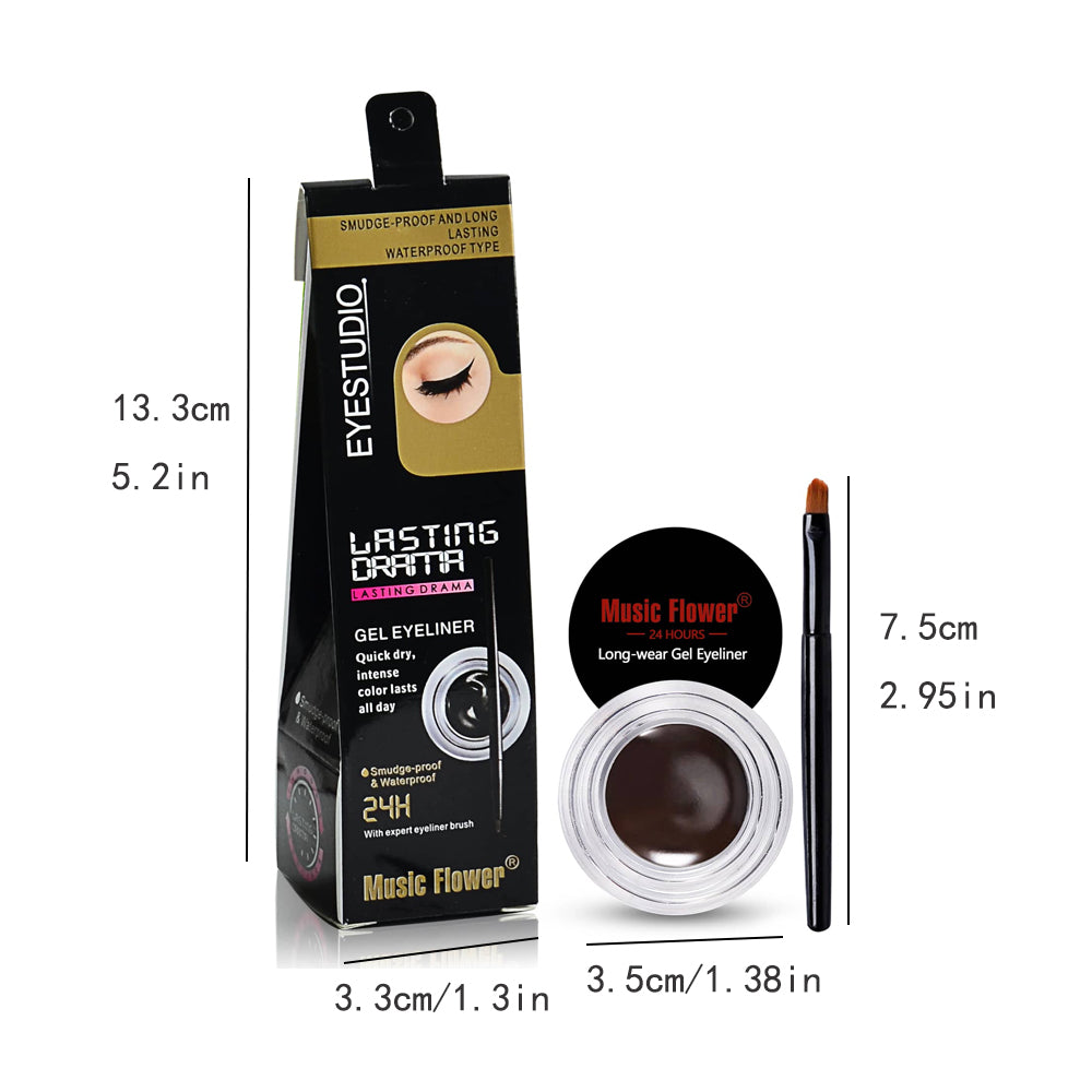 Cool Black Lasting Gel Eyeliner