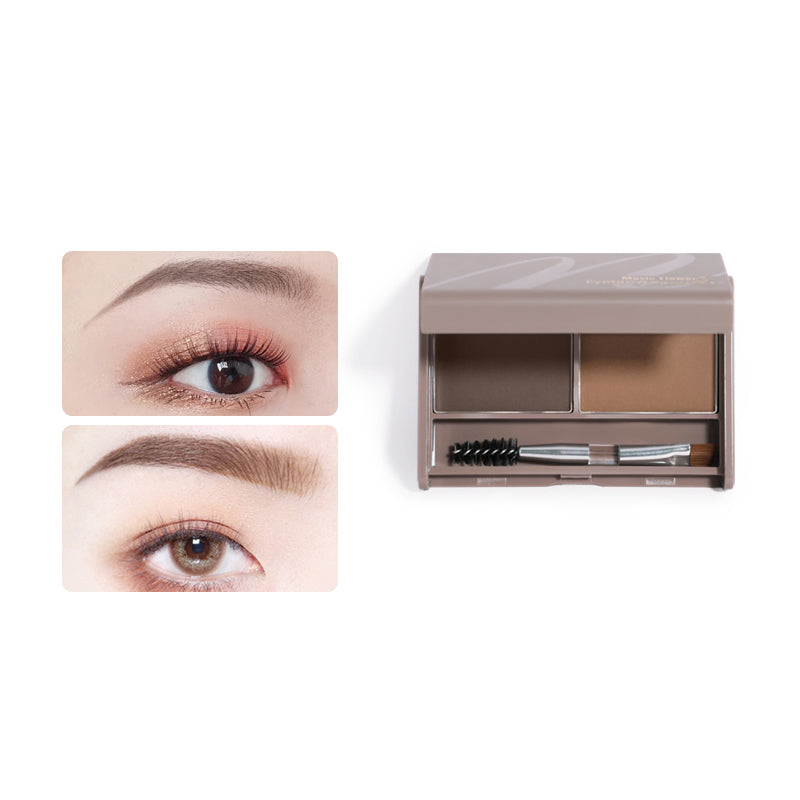 Waterproof Smudge-Proof Eyebrow Powder Palette