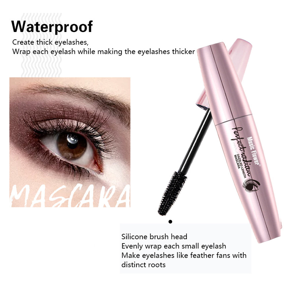 Music Flower Perfect Volume Mascara - Waterproof and Long-lasting