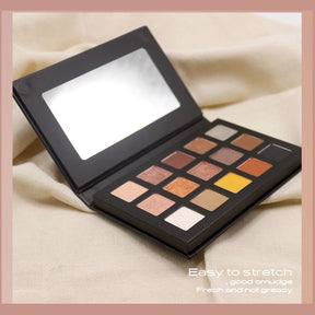 15-Color Versatile Shades Eyeshadow Palette