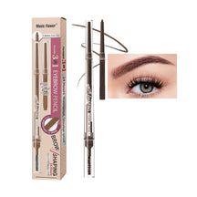 Eyebrow Razor, Pencil, and Brush with Refill: 3-in-1 Eyebrow Kit